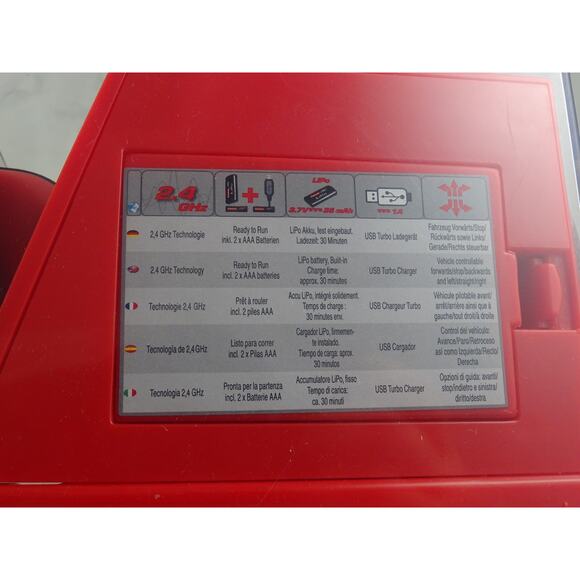 NEW Sealed Carrera RC Mario Kart Mini RC PRINCESS PEACH 1:50 Remote Control Car - Picture 4 of 8